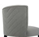 27inch-counterstool, modern design with a smooth, light - colored fabric and circular footrest with a gold - colored finish,creates a sophisticated and luxurious look--Grey - DTYStore