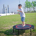 40 Inch Mini Exercise Trampoline for Adults or Kids - Indoor Fitness Rebounder Trampoline with Safety Pad | Max Default -DTYStore