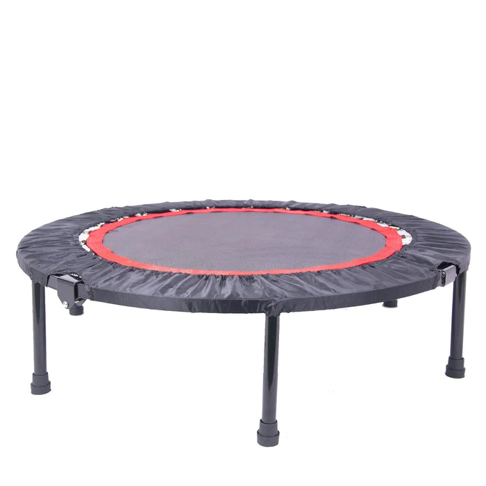 40 Inch Mini Exercise Trampoline for Adults or Kids - Indoor Fitness Rebounder Trampoline with Safety Pad | Max Default -DTYStore