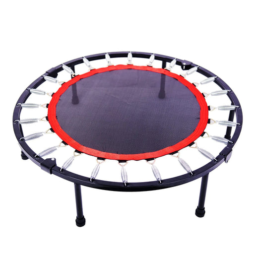 40 Inch Mini Exercise Trampoline for Adults or Kids - Indoor Fitness Rebounder Trampoline with Safety Pad | Max Default -DTYStore