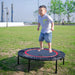 40 Inch Mini Exercise Trampoline for Adults or Kids - Indoor Fitness Rebounder Trampoline with Safety Pad | Max Default -DTYStore