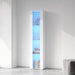 Side Cabinet With Aluminum Strip Lamp, - DTYStore