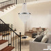 Chromium color Crystal Chandeliers,Large Contemporary Luxury Ceiling Lighting(Bulb Not Included) - DTYStore
