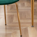 Aufurr Modern Velvet Dining Chair, Set of 2, Green - DTYStore