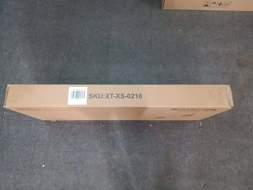 43.31 inch TV Stand, Mid-Century Modern TV Stand for 32/45 inch TV, Entertainment Center with Storage, Media Console Table for Living Room and Bedroom, Walnut Default -DTYStore