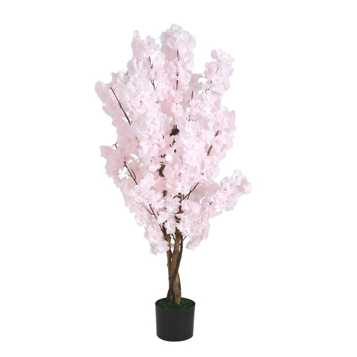 43' Artificial Cherry Blossom Tree with Pot Default -DTYStore