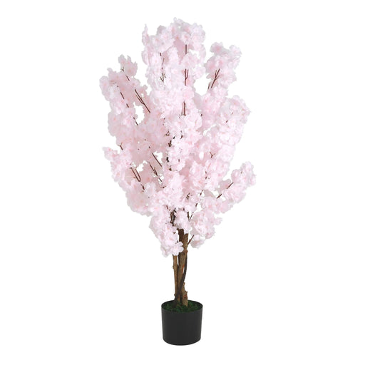 43' Artificial Cherry Blossom Tree with Pot Default -DTYStore
