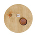 43 inch Wooden circular dining table, modern minimalist round table, natural wood colored table, Default -DTYStore