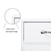 Six Drawer Side Table-White - DTYStore