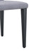 Four Light Gray Linen-Cotton dining chairs, simple and versatile, comfortable and accompanied. Exquisite and versatile dining chairs unlock a comfortable new experience.(Set of 4) - DTYStore