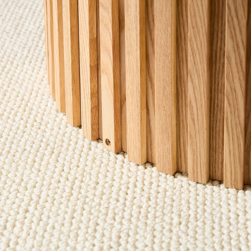 46.45 inch MDF Dining Table for Dining Room Round Dinner Tables Mid-Century Modern Table OAK Default -DTYStore