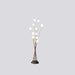 46' In 11-Light Acrylic Globe Aluminun Led Chrysanthe Yellow Gold Metal Floor Lamp Default -DTYStore