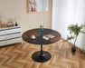 47.2INCH TULIP ROUND DINING TABLE,OFFICE TABLE,COFFEE TABLE,120X120X74CM Default -DTYStore