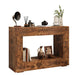 47' Farmhouse Console Table, Sofa Table Accent Table, Entryway Table with Storage, Narrow Entryway Table for Hallway, Living Room, Entrance, Foyer (Dark Brown) Default -DTYStore