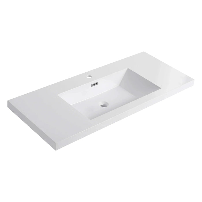 48' Bathroom Resin Sink Default -DTYStore