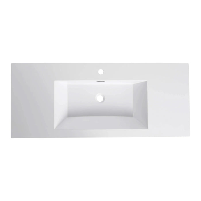 48' Bathroom Resin Sink Default -DTYStore