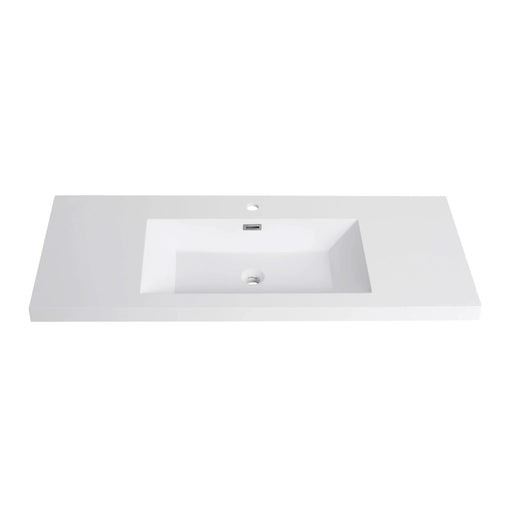 48' Bathroom Resin Sink Default -DTYStore