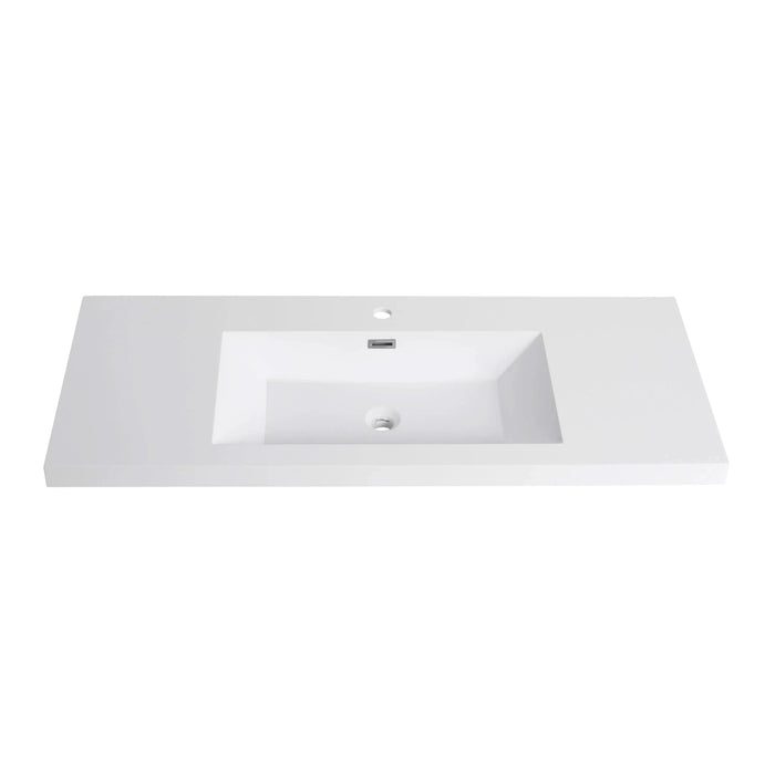 48' Bathroom Resin Sink Default -DTYStore