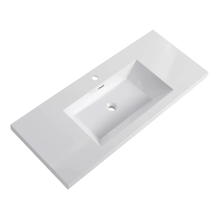 48' Bathroom Resin Sink Default -DTYStore