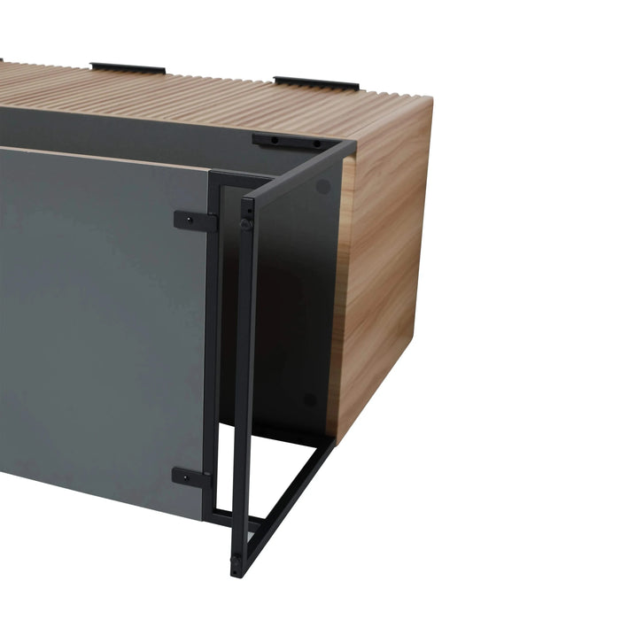 48 Inch Freestanding Bathroom Vanity With Resin Basin,48x18-W99951400 Default -DTYStore