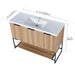 48 Inch Freestanding Bathroom Vanity With Resin Basin,48x18-W99951400 Default -DTYStore