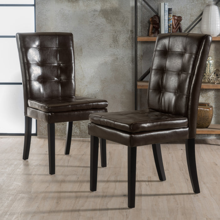 BADIN KD DINING CHAIR [SET OF 2 PCS] - DTYStore