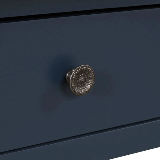 49'' Rectangular Solid Pine Wood 3-drawer 2-shelf Console Table Default -DTYStore