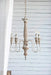 4 - Light Wood Chandelier, Hanging Light Fixture with Adjustable Chain for Kitchen Dining Room Foyer Entryway, Bulb Not Included Default -DTYStore