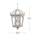 4 - Light Wood Chandelier, Hanging Light Fixture with Adjustable Chain for Kitchen Dining Room Foyer Entryway, Bulb Not Included Default -DTYStore