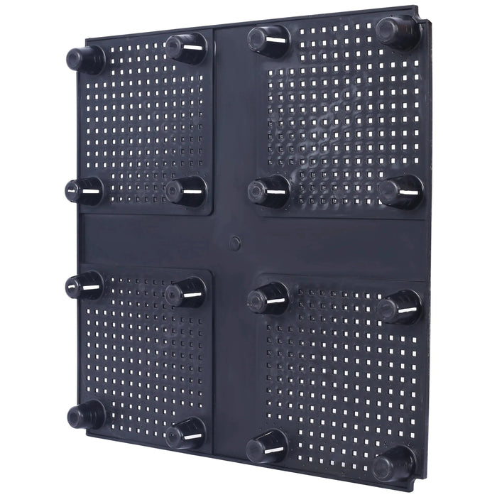 4 Piece Raised Garden Bed with Legs, Self-Watering Planter Box Raised Bed to Grow Flowers, Herbs & Vegetables, Brown Default -DTYStore