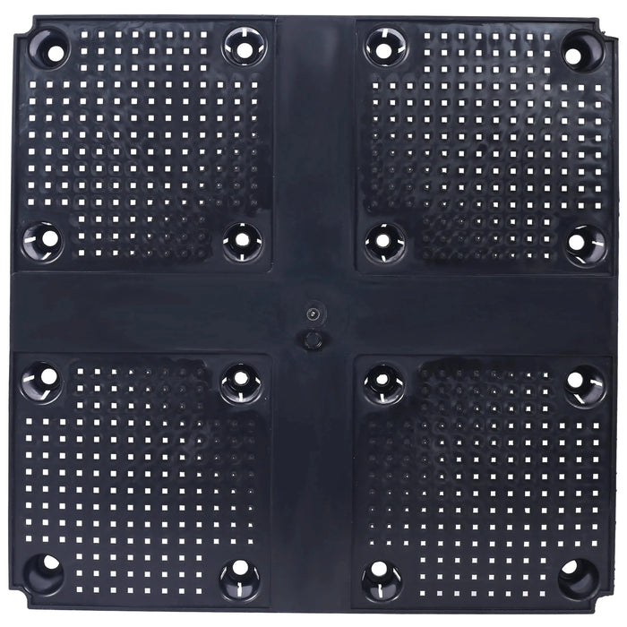 4 Piece Raised Garden Bed with Legs, Self-Watering Planter Box Raised Bed to Grow Flowers, Herbs & Vegetables, Brown Default -DTYStore