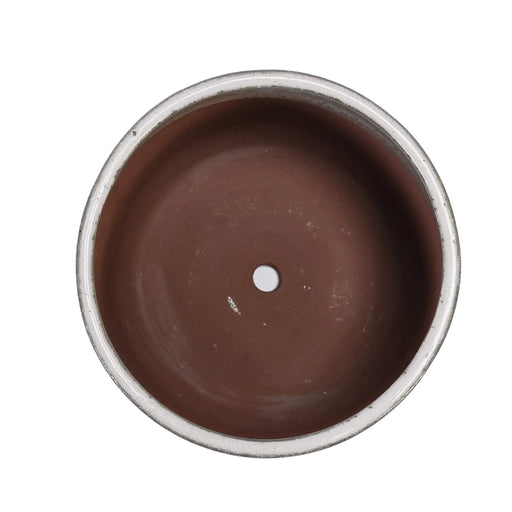 4 Pieces Ceramic Flowerpot, Modern Planter for Patio, Garden or Windowsills - American White Oak Default -DTYStore