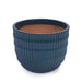4 Pieces Ceramic Flowerpot, Modern Planter for Patio, Garden or Windowsills - Antique Blue - DTY Store
