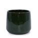 4 Pieces Ceramic Flowerpot, Modern Planter for Patio, Garden or Windowsills - Antique Green Default -DTYStore
