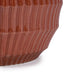 4 Pieces Ceramic Flowerpot, Modern Planter for Patio, Garden or Windowsills - Coral- DTY Store