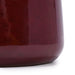 4 Pieces Ceramic Planter Pot, Modern Indoor Outdoor Flowerpot for Patio, Garden, or Windowsills - Bean Paste Red - DTY Store