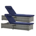 OUTDOOR SOFA PE RATTAN FURNITURE DECK CHAIR GRAY RATTAN - DTYStore