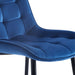 Dining Chair 2PCS（BLUE），Modern style，New technology，Suitable for restaurants, cafes, taverns, offices, living rooms, reception rooms.Simple structure, easy installation. - DTYStore