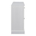 Kitchen Sideboard Storage Buffet Cabinet with 2 Drawers & 4 Doors Adjustable Shelves for Dining Room, Living Room (Antique White) - DTYStore