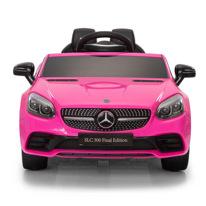 12V Kids SLC300 Ride On Toy Car, Electric Battery Powered Vehicles with LED Lights, Horn, for Children 3-6 - DTYStore