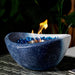 Tabletop Fire Pit with Mixed Color, Outdoor & Indoor Fire Pit, Portable Concrete Fire Pit, Personal Ethanol Fireplace, Outdoor Table Top Fire Pit, Mini Fire Pit Smokeless Fire Bowl - DTYStore