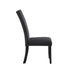 JHOANNA BLACK DINING CHAIRS (KIT OF 2) - DTYStore