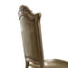 Bone and Gold Patina Side Chair with Nailhead Trim (Set of 2) - DTYStore