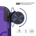 Hardshell Suitcase Spinner Wheels PP Luggage Sets Lightweight Durable Suitcase with TSA Lock,3-Piece Set (20/24/28) ,Purple - DTYStore