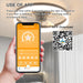 Ceiling Fans with Lights Dimmable LED Embedded installation of thin modern ceiling fans(Orange) - DTYStore
