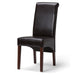 Avalon - Deluxe Parson Dining Chair (Set of 2) - Tanners Brown - DTYStore