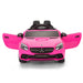 12V Kids SLC300 Ride On Toy Car, Electric Battery Powered Vehicles with LED Lights, Horn, for Children 3-6 - DTYStore