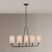 5-Light Linear Chandelier Default -DTYStore