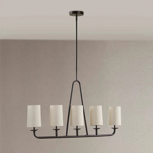 5-Light Linear Chandelier Default -DTYStore