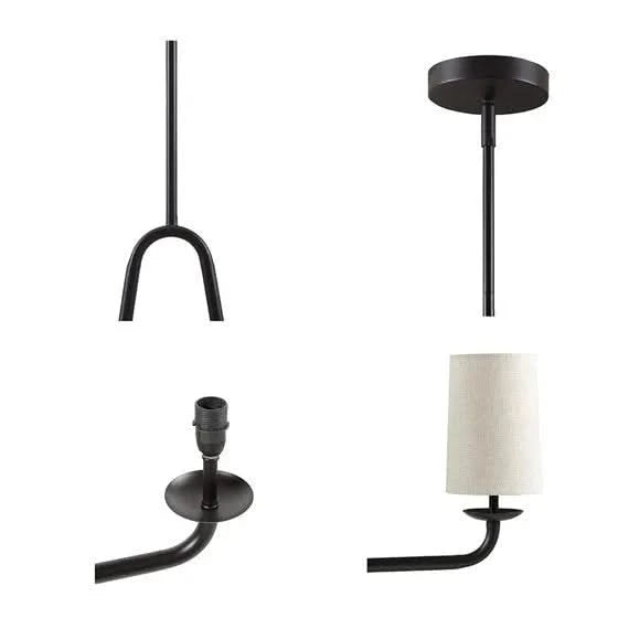 5-Light Linear Chandelier Default -DTYStore